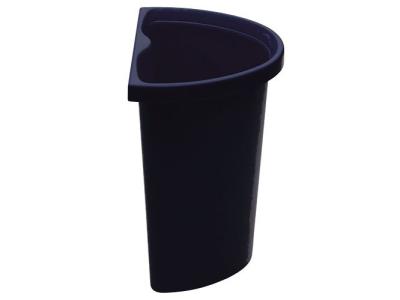 5 Quart Recycle Insert/Vanity Wastebasket with Recycle Decal